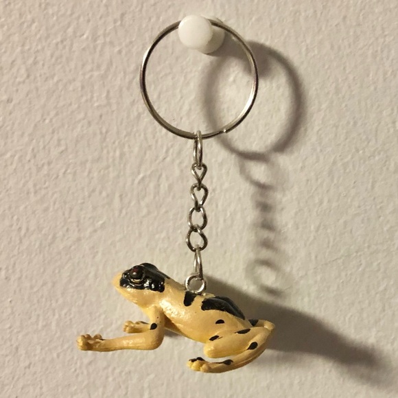 Spotted Frog Toy Keychain - Picture 3 of 5
